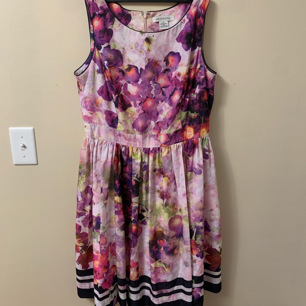 Liz Claiborne Watercolor Dress